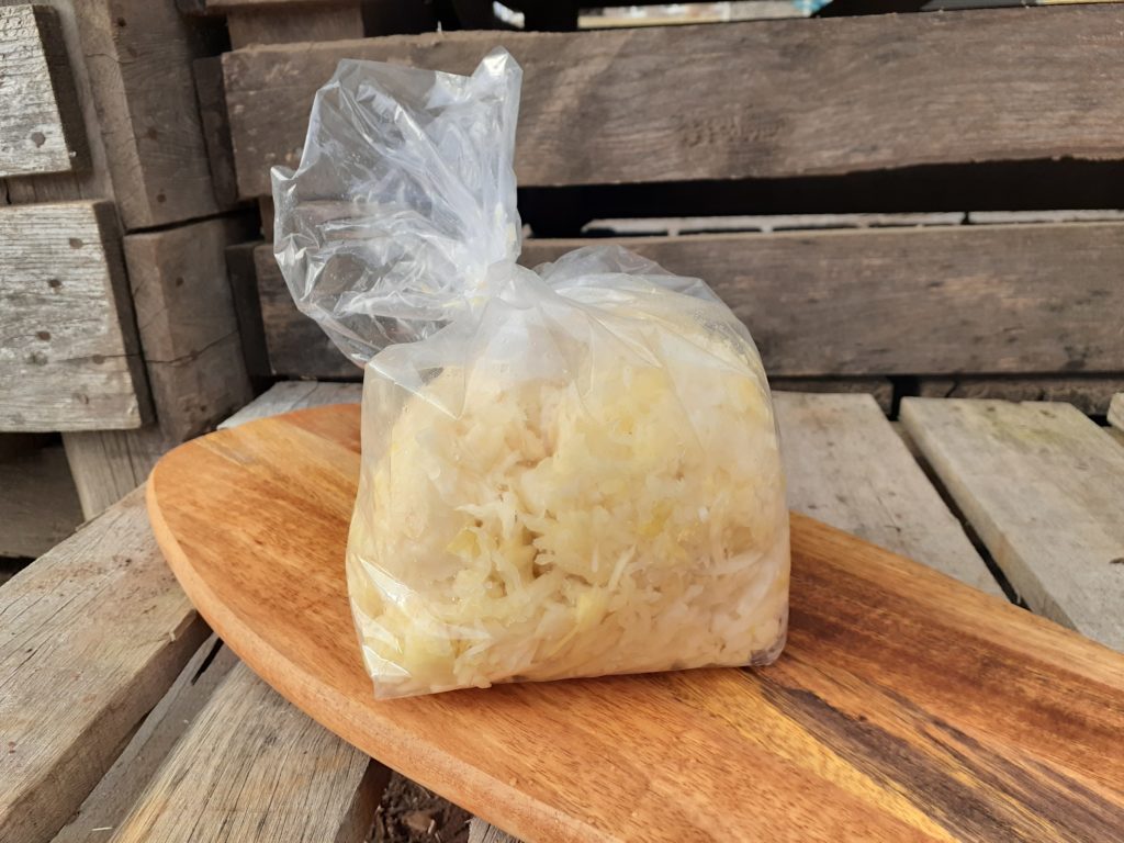 Sauerkraut2lb Bag (Naturally Fermented. Must be refrigerated) Gmach