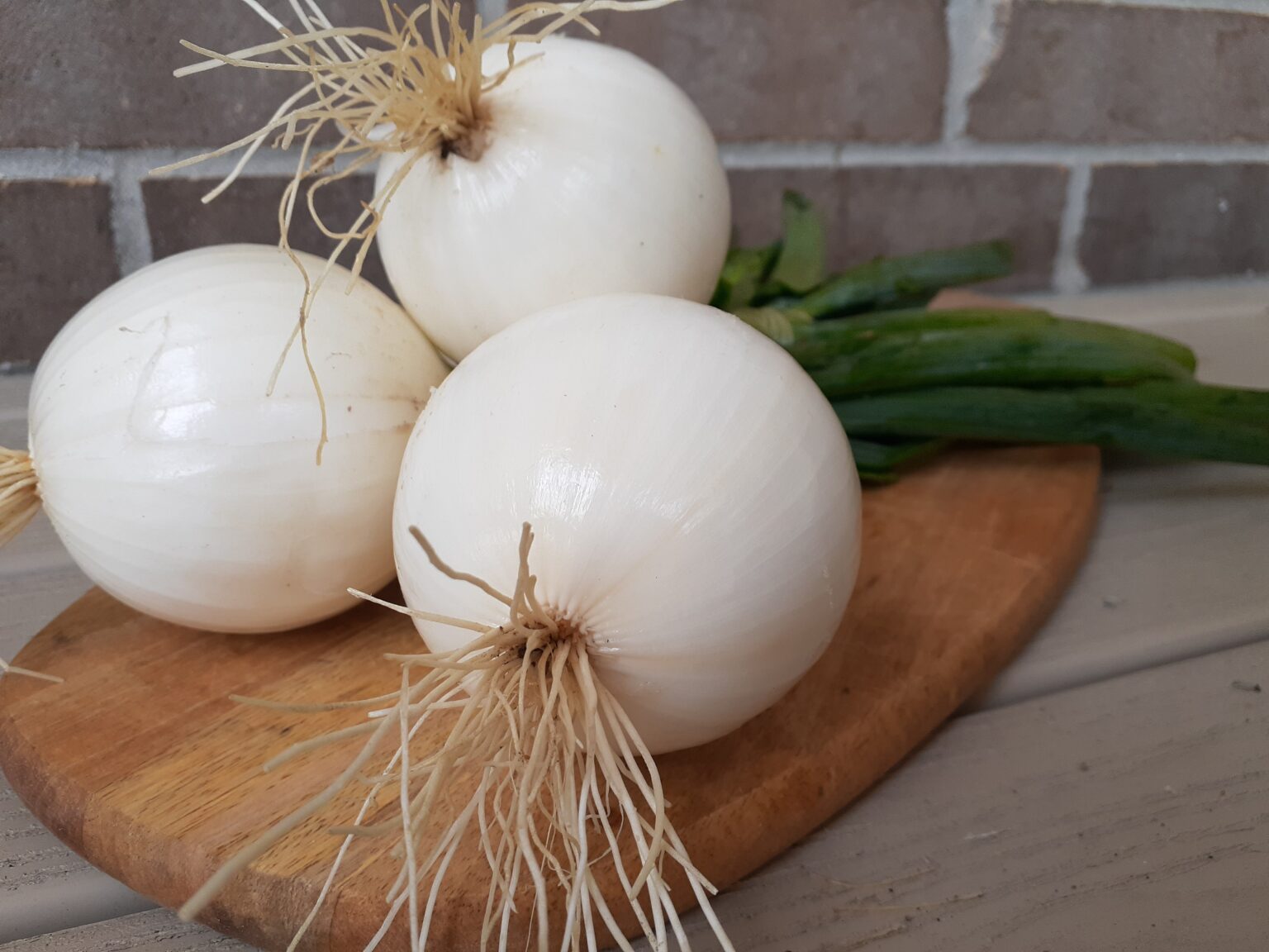 White Sweet Spanish Onions (Bunch) Gmach Gardens